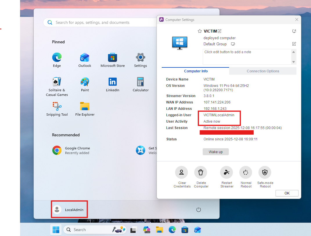 Splashtop monitoring